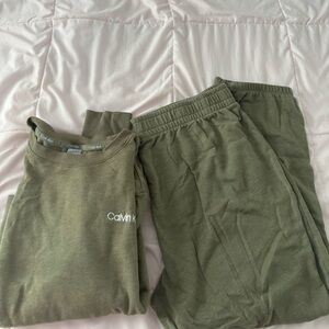 Calvin Klein lounge set.
